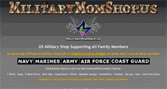 Desktop Screenshot of militarymomshop.us