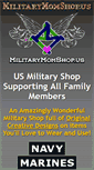 Mobile Screenshot of militarymomshop.us